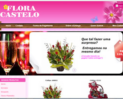 Loja virtual Flora Castelo