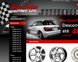 Desenvolvimento de Layout para Racing Pneus